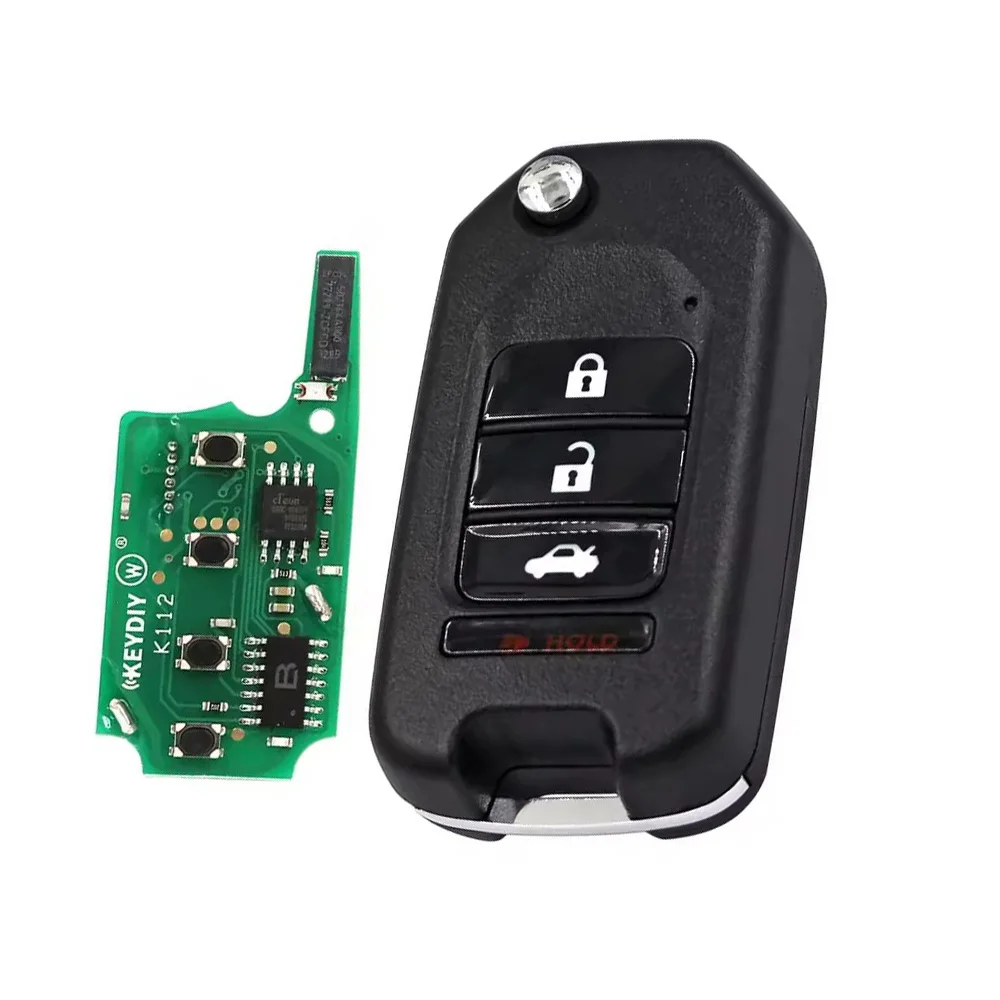 5pcs KEYDIY NB10-4 Remote Control Car Key Universal 4 Button NB Series for Honda Style for KD900/KD-X2 KD MINI