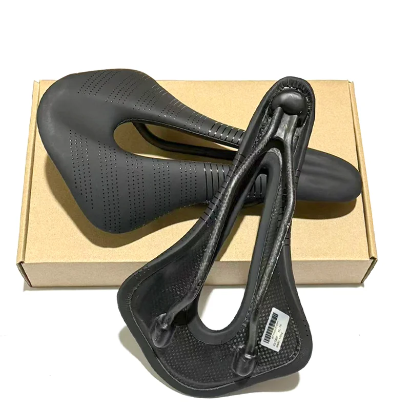 Sillín Sanmarco Sillín de carbono T800 súper suave Sillín de bicicleta de carretera Sillín MTB Accesorios de bicicleta