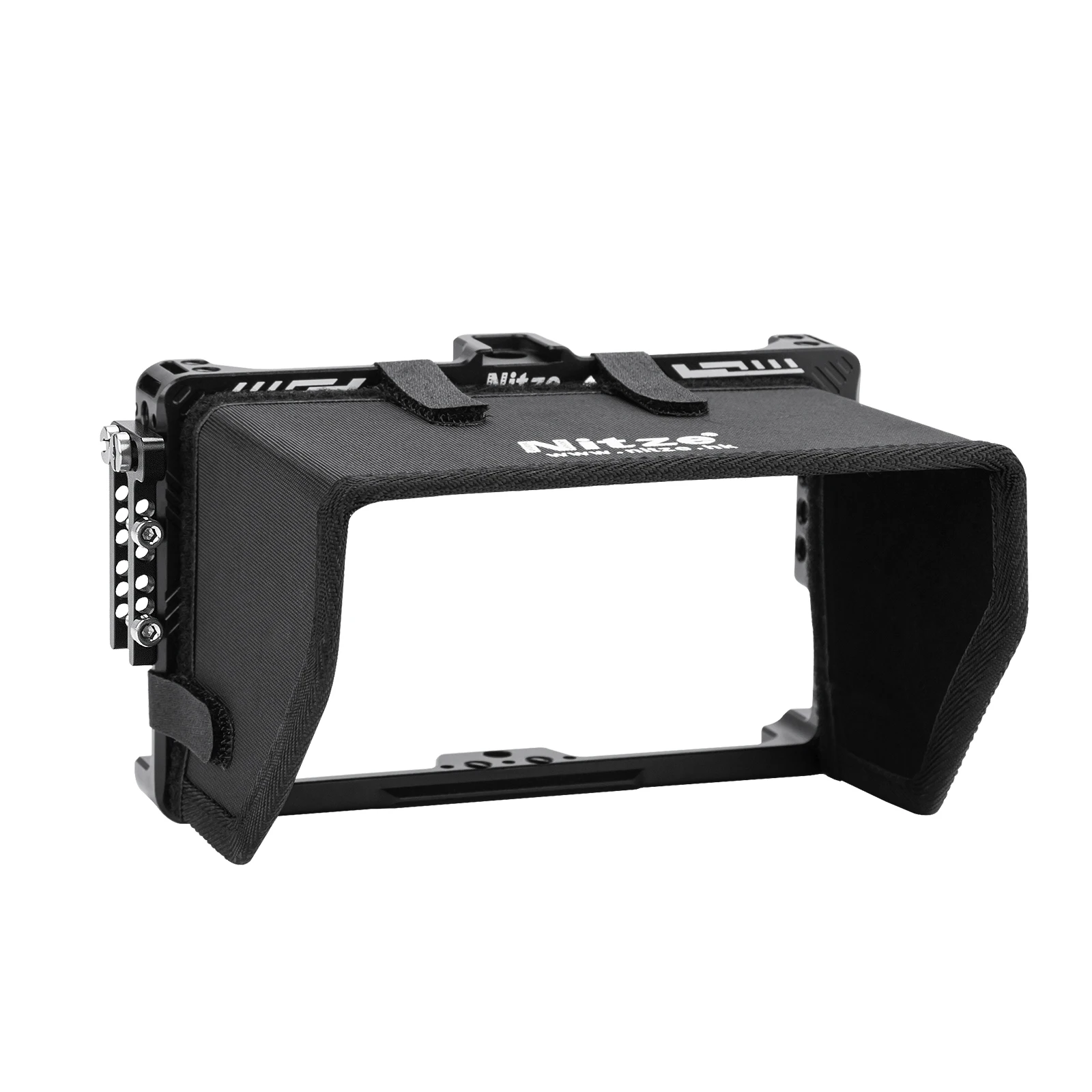 

Nitze CUT6/ CUT6S Cage with HDMI Cable Clamp and Sunhood for Feelworld CUT6/ CUT6S Field Monitor - JT-F04B