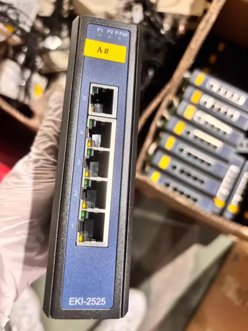 Advantech EKI-2525 5-Port Unmanaged Ethernet Network Switch#XHD