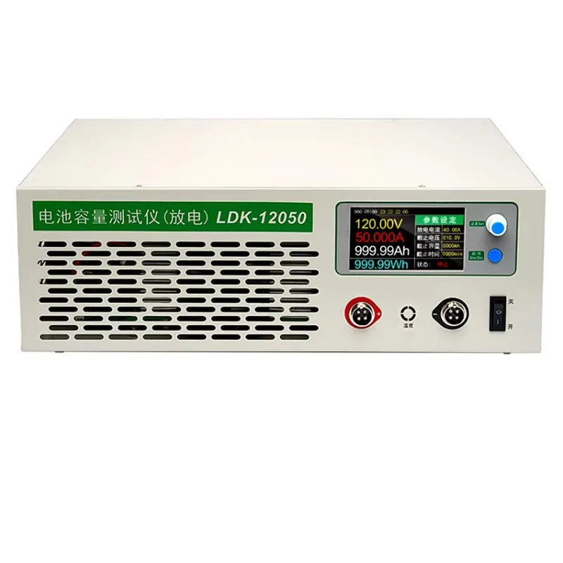 120V 50A High Current Battery Pack Aging Detection Discharge Instrument Lithium Lead-Acid Battery Capacity Tester Analyzer