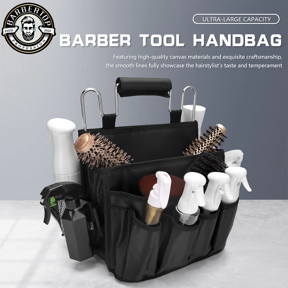 Barbershop Scissor Bag Salon Waterproof Multiple pockets Hairdressing Storage Bags Hair Scissors Tool Makeup Case with