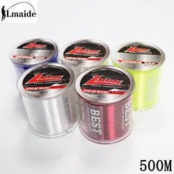 Lmaide New 500m Sedales De Pesca Big Game Fishing Line Monofilament Fishing Line Saltwater Nylon Fishing Line For Sale