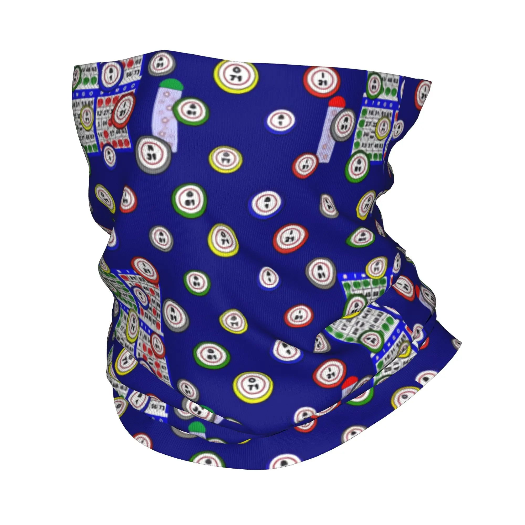 Best Play Bingo Game For Bingo Players Bandana Neck Gaiter UV Protection Face Scarf Cover Women Men  Headwear Tube Balaclava