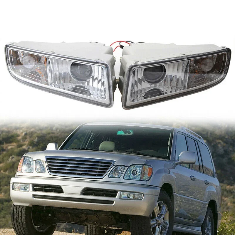 

For Lexus LX470 1998 1999 2000 2001 2002 Front Bumper Driving High quality Lamp Fog Light Cover Assy