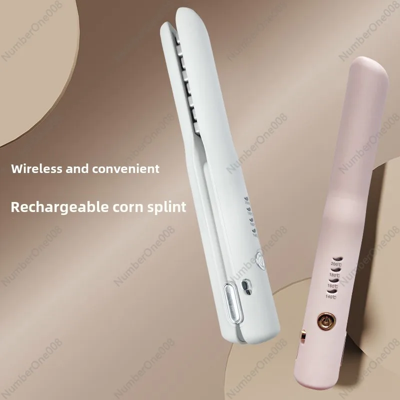 Mini wireless charging splint corn perm corn clip hair fluffy