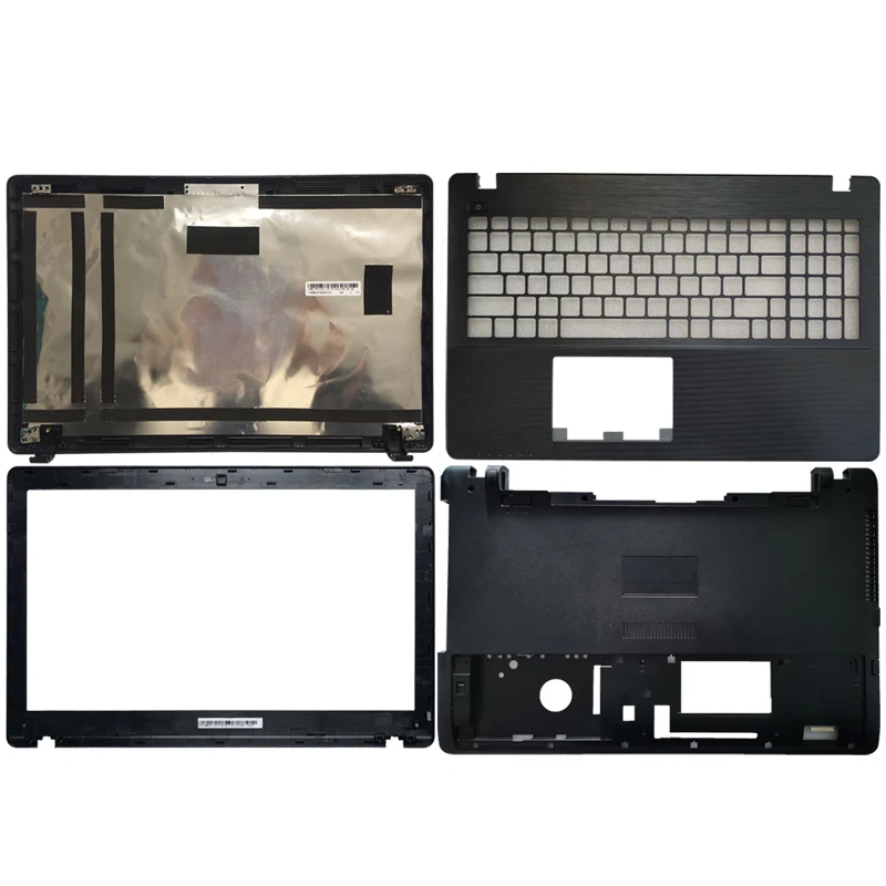 Dla ASUS X550 X550C X550V A550 Y581C Y581L K550V R510V R510C R510L F550V LCD tylna pokrywa/przednia ramka/podparcie dłoni górna/dolna obudowa