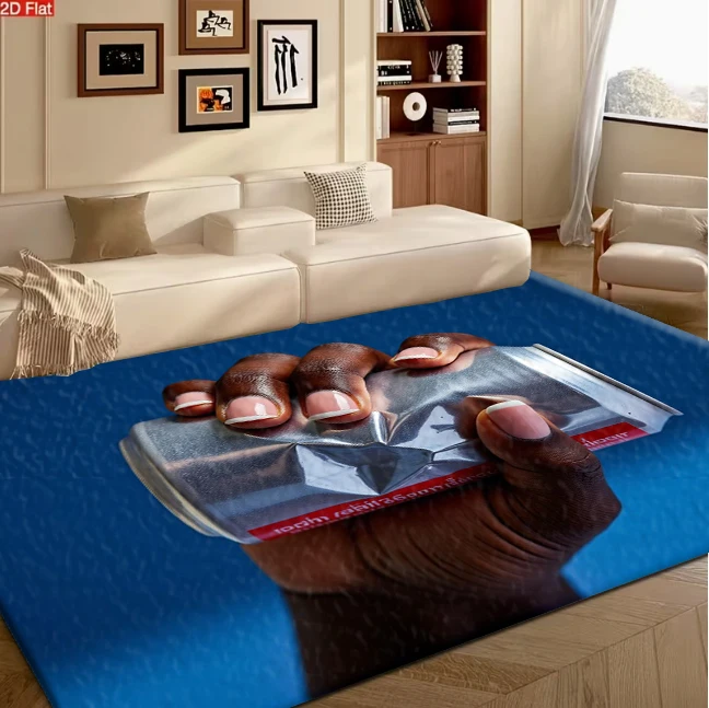 Modern Simple Solid‑Tone Carpet Flooring Soft Household Floor Rug for Daily Home Use
