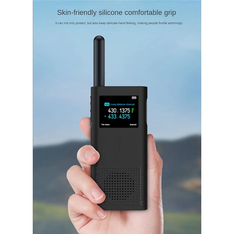 ABSQ-For Xiaomi Walkie Talkie 2S حافظة واقية من السيليكون غطاء حماية للهاتف البيني ملحقات مضادة للسقوط، أحمر