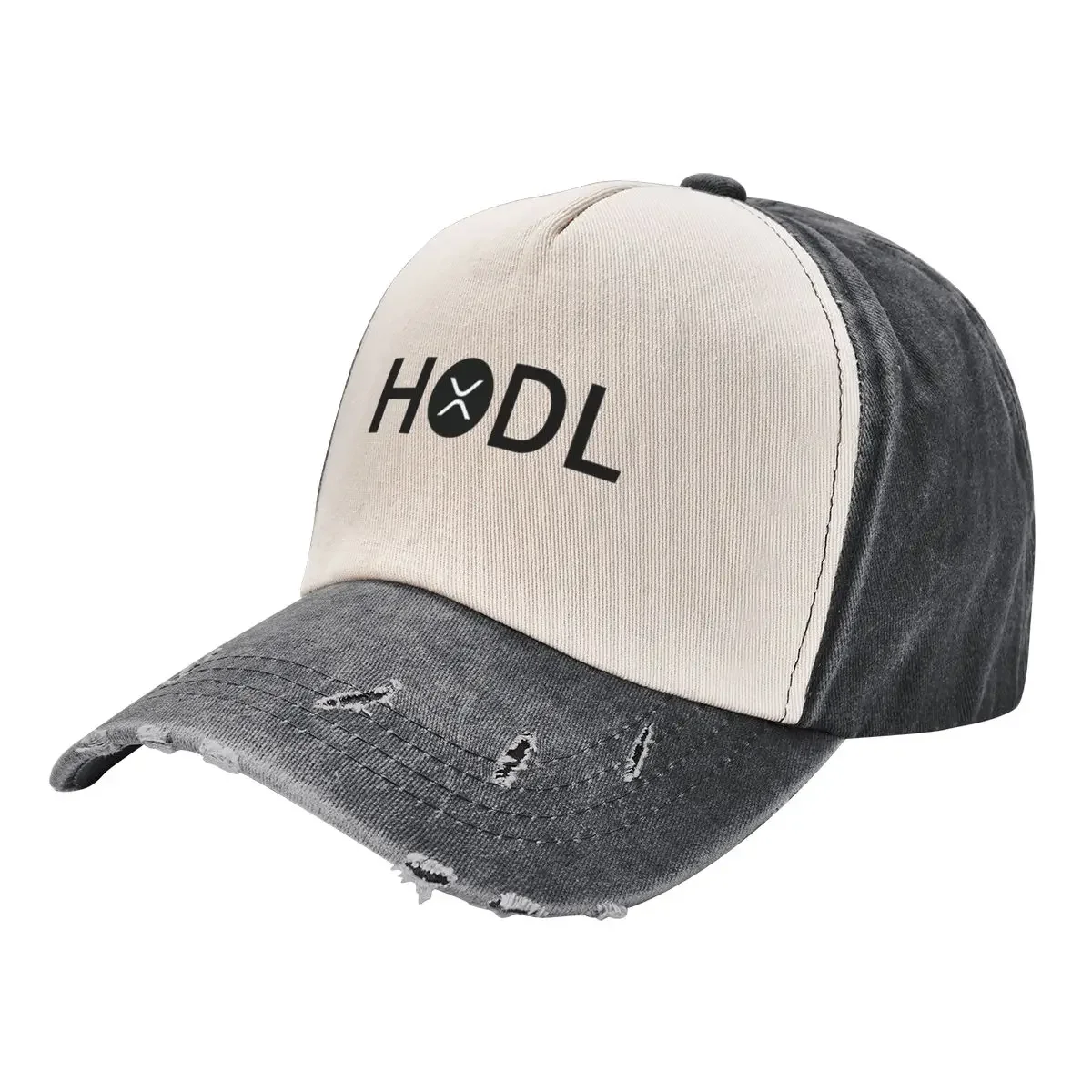 HODL (XRP) Cryptocurrency Baseball Cap Vintage Fishing cap Female Men's