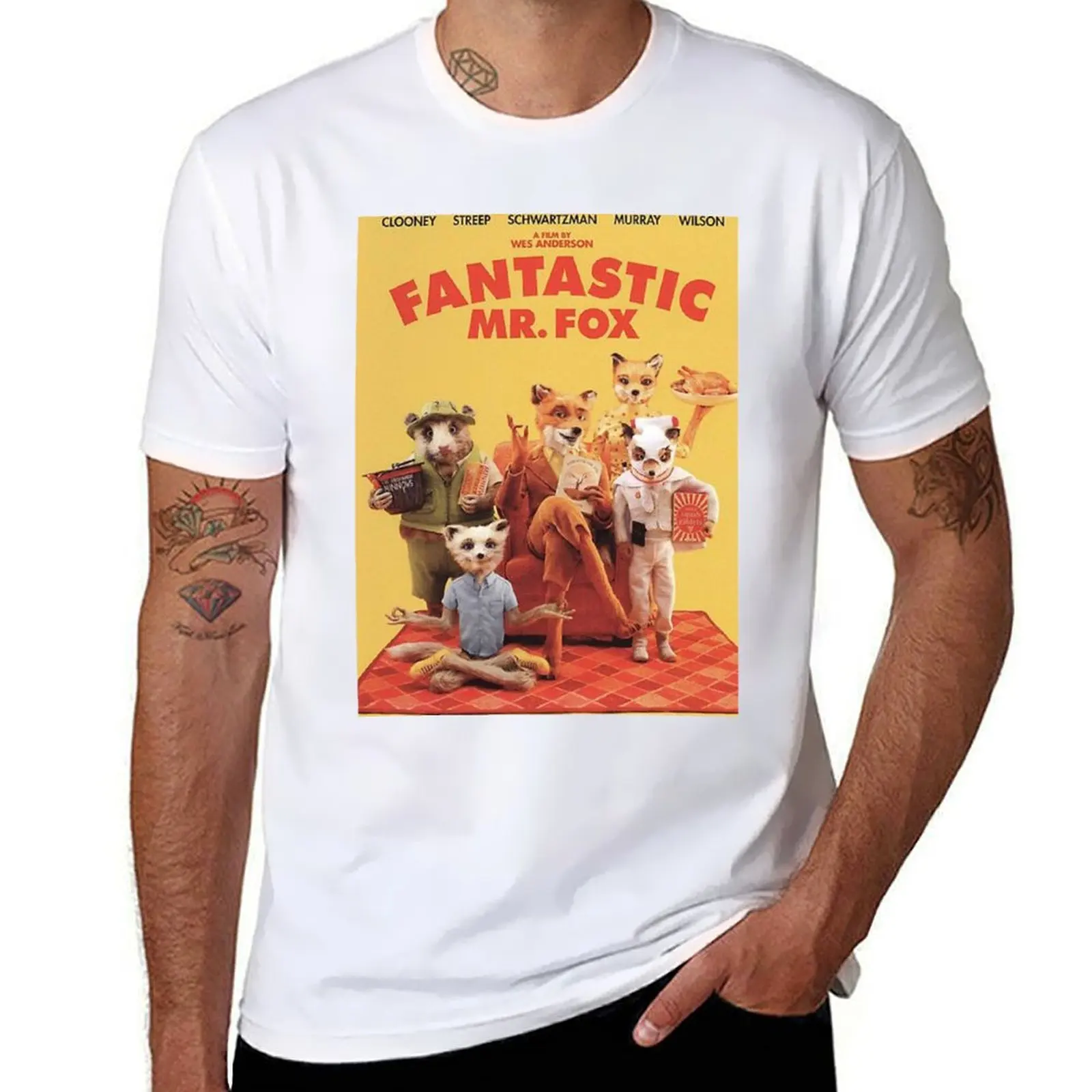 

Fantastic Mr. Fox - T-Shirt man t shirts graphic t shirt man luxury t shirt man cotton T-shirt