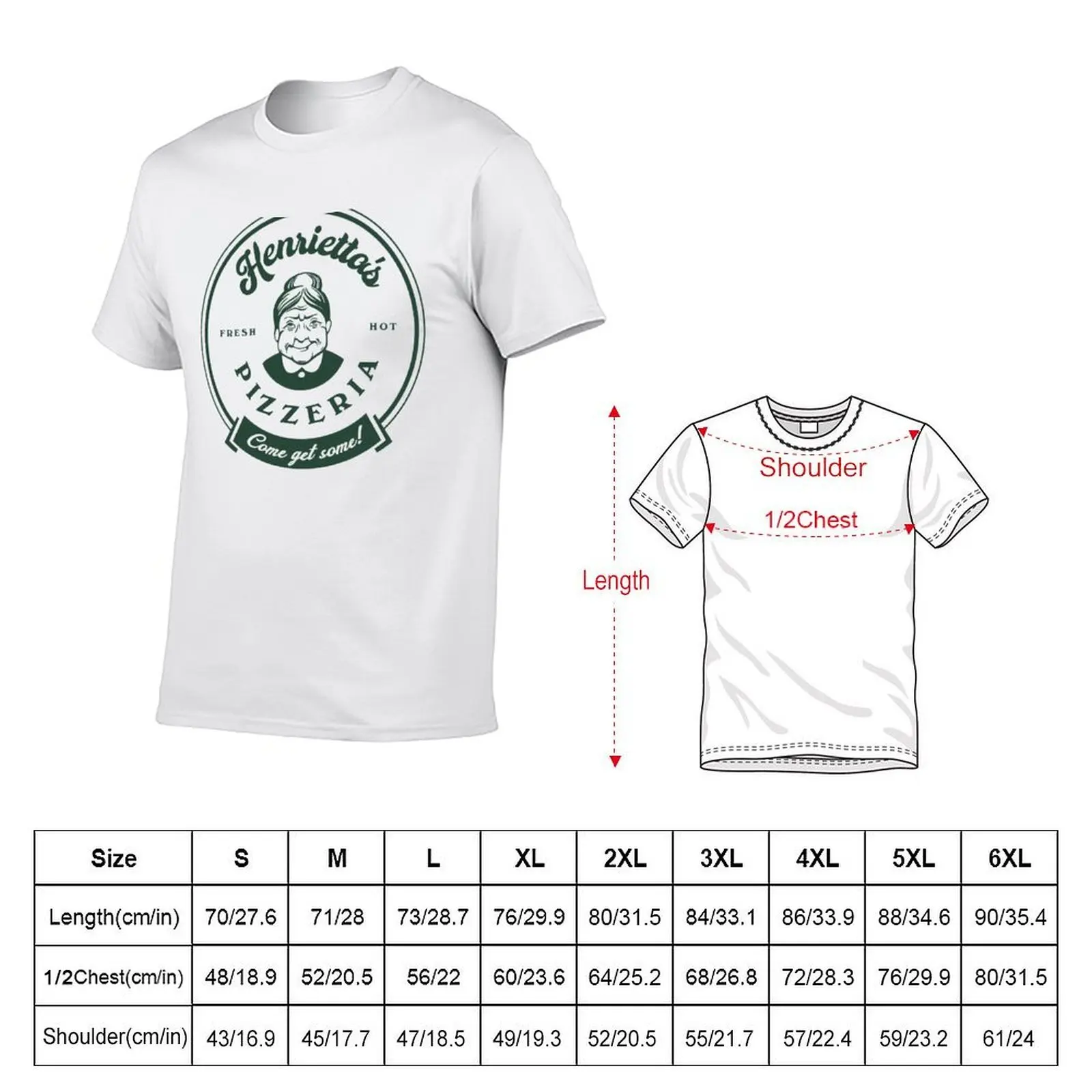 Evil Dead Rise Henrietta's Pizza T-Shirt man t shirt graphic t shirts for man pack white cotton t shirt man T-shirt