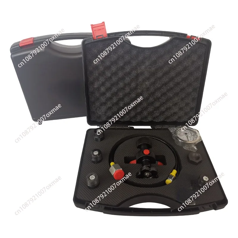 Portable Pressure Gauge Test Kit Hydraulic Accumulator Nitrogen Filling Valve With Five Adapters Suitable For Mining Industry