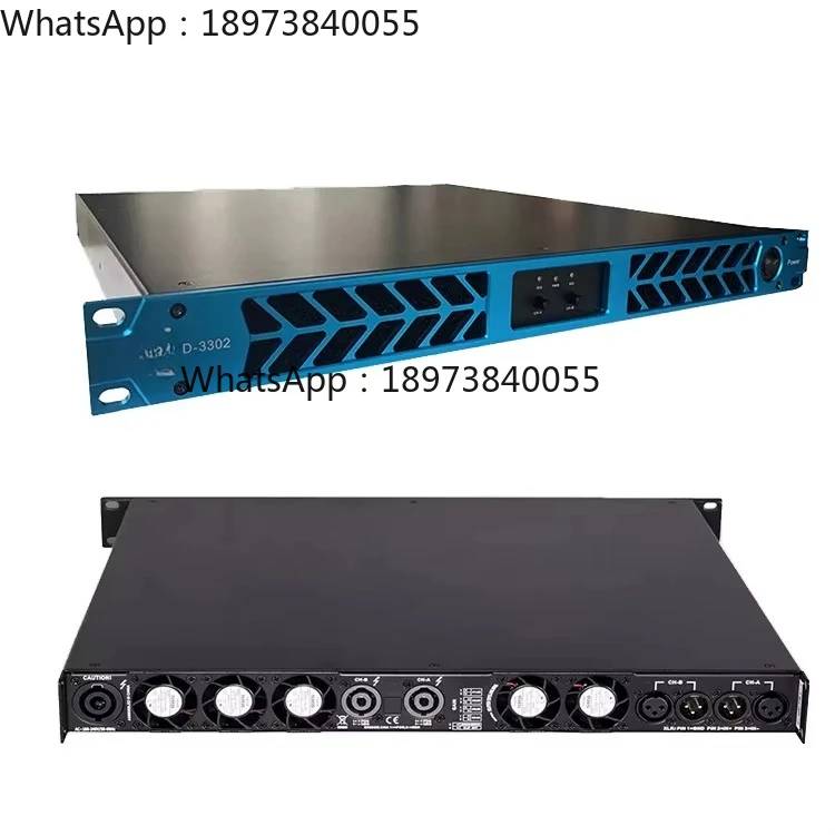 

Professional Power Amplifier/digital Amplifier for Subwoofer 3300watt CVR Amplifier D-3302