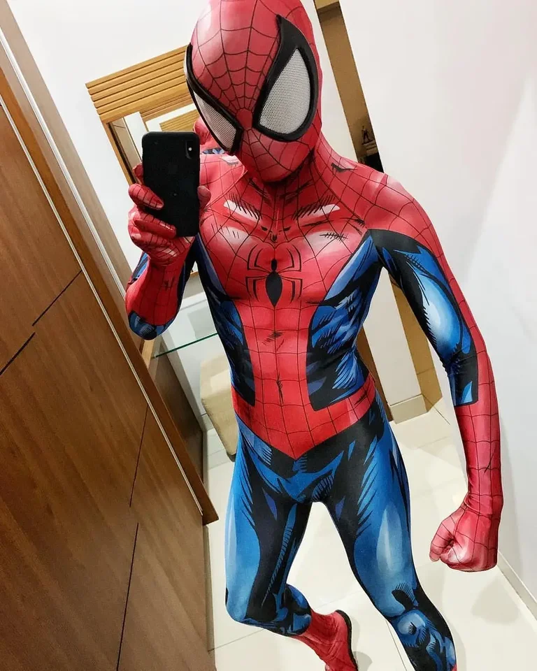 3D プリント究極のバグリースパイダーマンコスプレ衣装ハロウィン