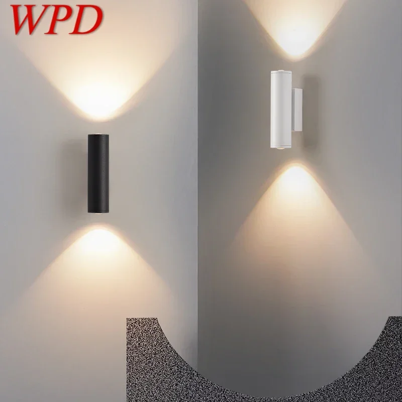 WPD Contemporary Wall Lamp Indoor Living Room Bedroom Bedside Lamp Nordic Art Hotel Corridor Hallway LED Wall Lamp