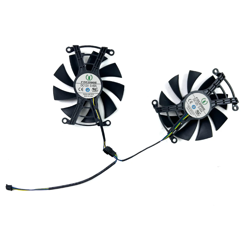 Nuevo ventilador de refrigeración 85mm 4pin 0.45A CMP 50HX GPU VENTILADOR para GALAXY JIESHUO CMP 50HX ventiladores de tarjeta de vídeo a granel