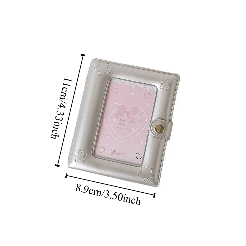 3in ID Photo Korean Photocard Holder Decoration Idol Photo Card ID Photo Photocard Frame Picture PVC Card Cover