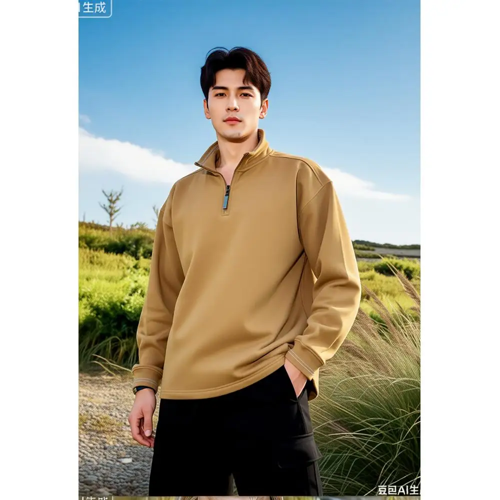 

Men's zipper hoodie is comfortable and soft, suitable for daily wear, outdoor activities, and layering. It comes in 7 colors