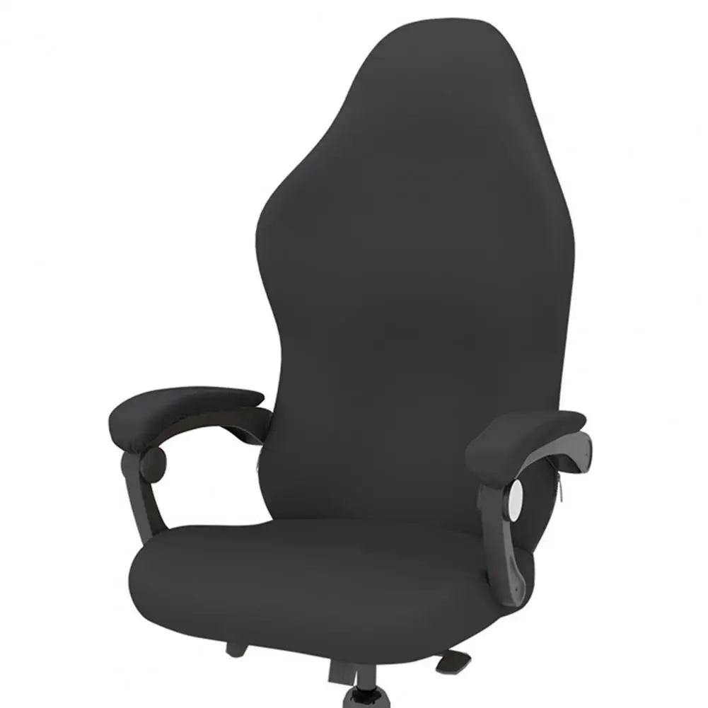 E-sports Chair Cover Moisture-absorbing Fade-Resistant Washable Solid Color Full Coverage Gaming Chair Cover