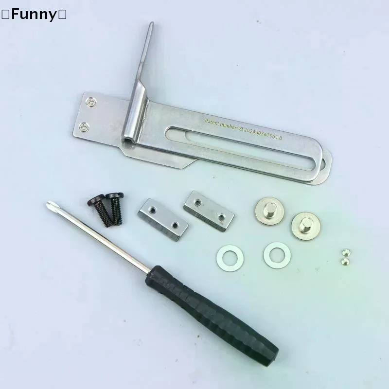 

Высококачественная трехигольная пятиниточная зигзагообразная лапка с регулируемым направляющим элементом для края ткани для индивидуального шитья и домашнего использования