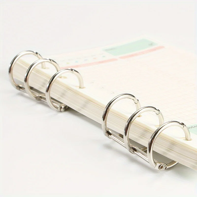 Durable Metal Binder with 3 Rings for DIY Projects