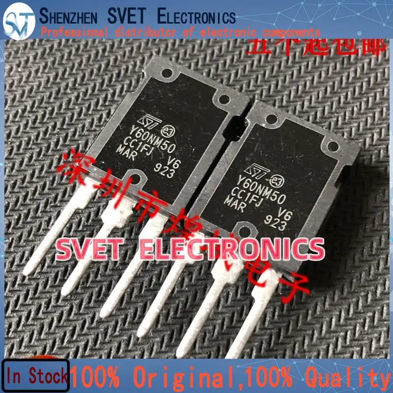 10PCS-50PCS  Y60NM50 STY60NM50  TO-247 500V 60A   Original In Stock Fast shipping