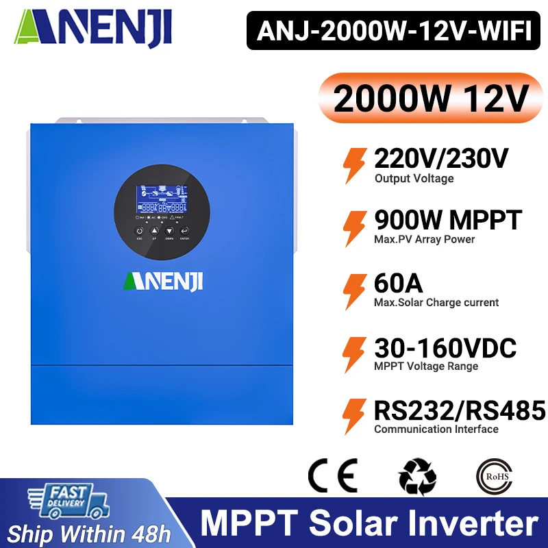 2KW 12V Solar Inver… - image