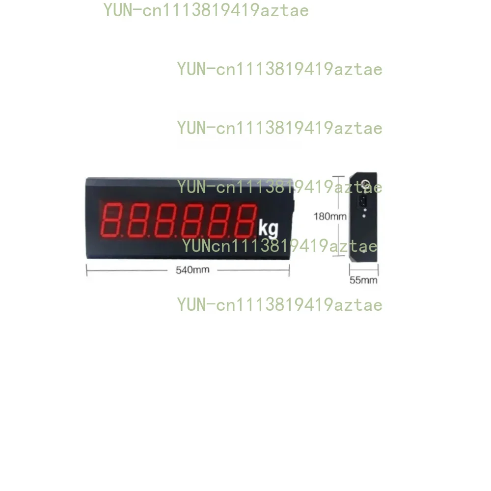 Large Screen Weighing Scale Display XK3190-A9 YHL-3 YHL-5 External Remote Indicator for Truck Floor Scale Weight Readout
