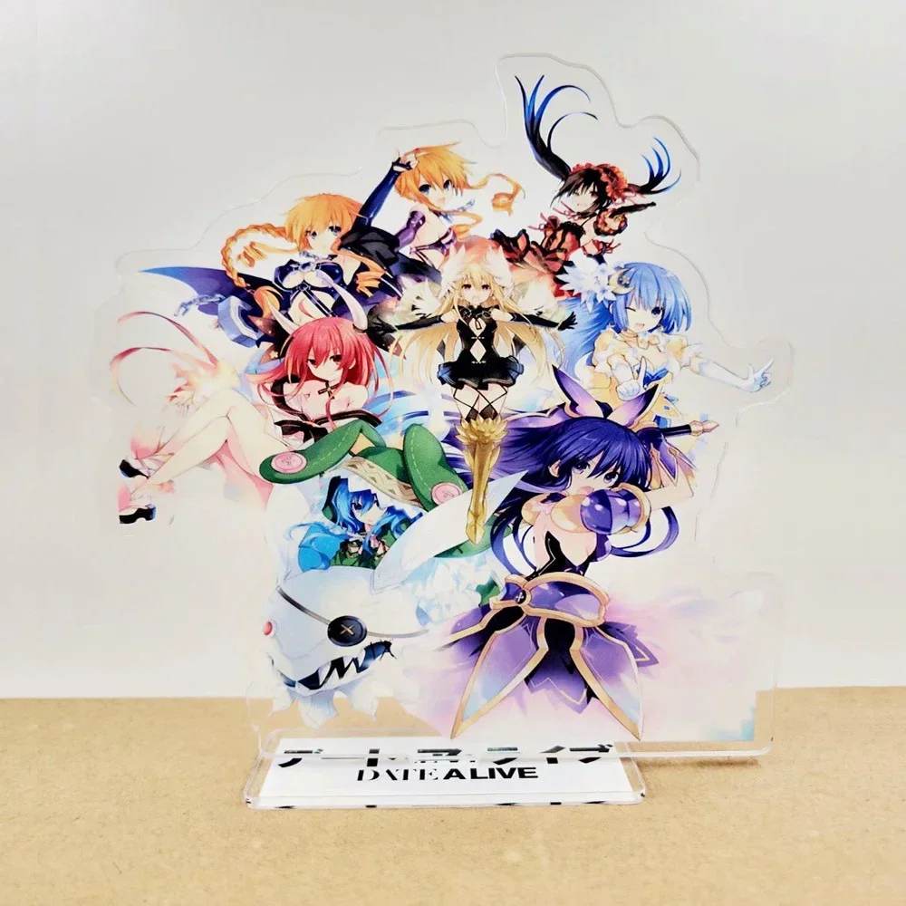 Tokisaki Kurumi Yatogami Tooka Itsuka Kotori Yoshino Tobiichi acrylic standee figurines cake topper desk decoration