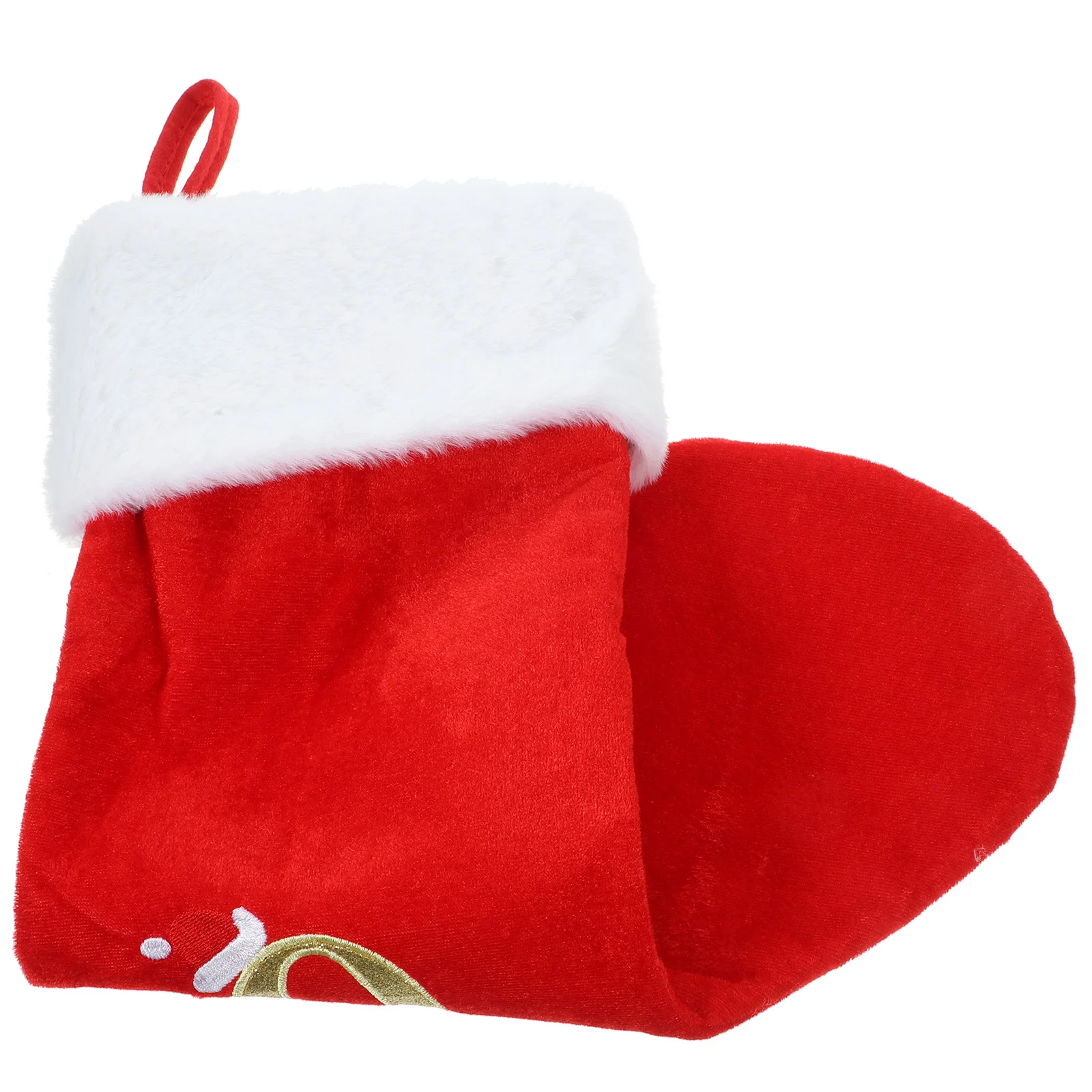 

Christmas Sock Hanging Decor Cartoon Stocking Bag For Xmas Tree Gift Pouch Holiday Party Decoration Festival Room Decor