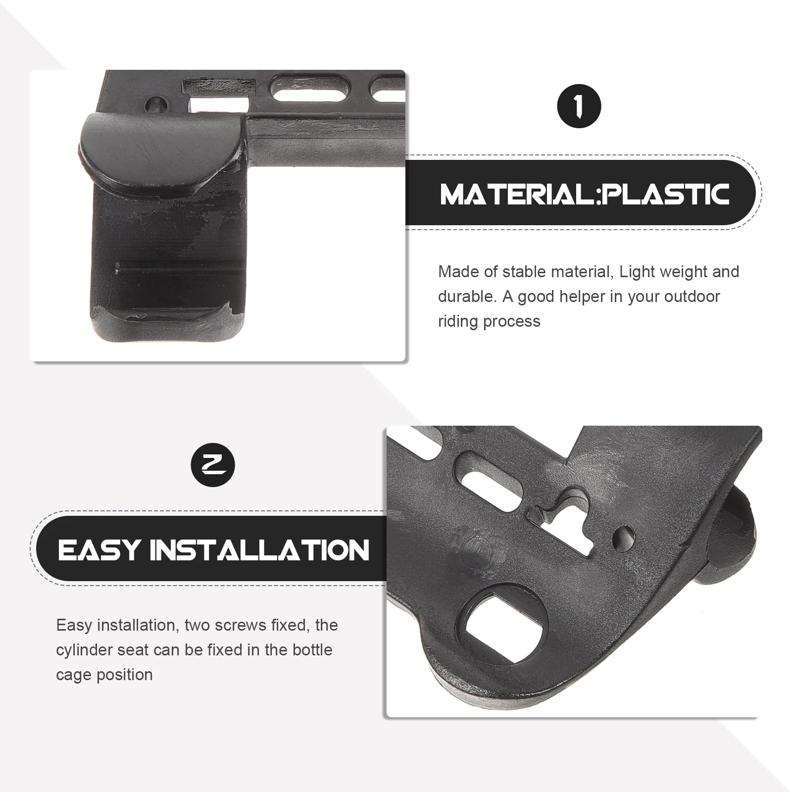 

Универсальное пластиковое крепление для велосипеда, прочный велосипедный насос, зажим для насоса, крепежный кронштейн для рамы, опорная стойка для насоса, аксессуар