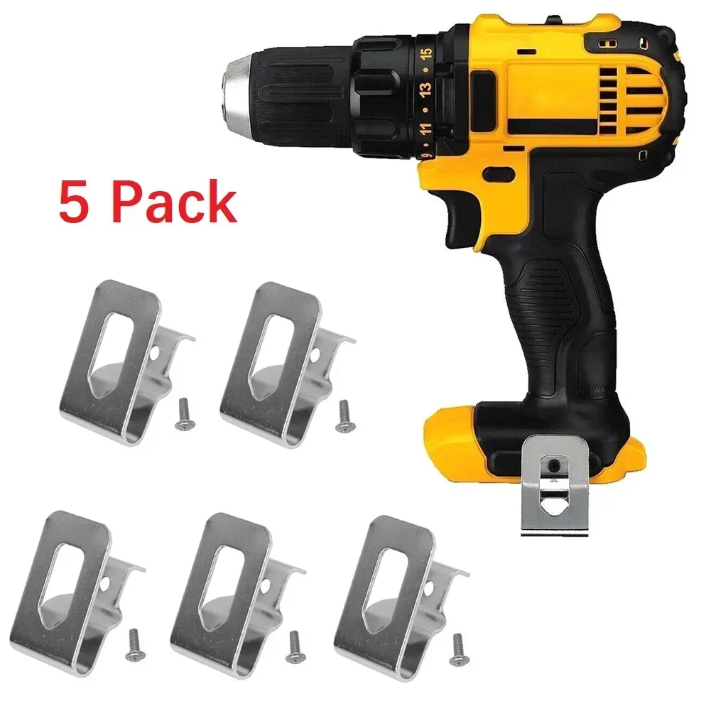 

5pcs Electric Drill Belt Clip Hook For DeWalt N268241 Driver N169778 N086039 DCD980 DCD985 DCD780 Hammer Drill Driver Belt Hook