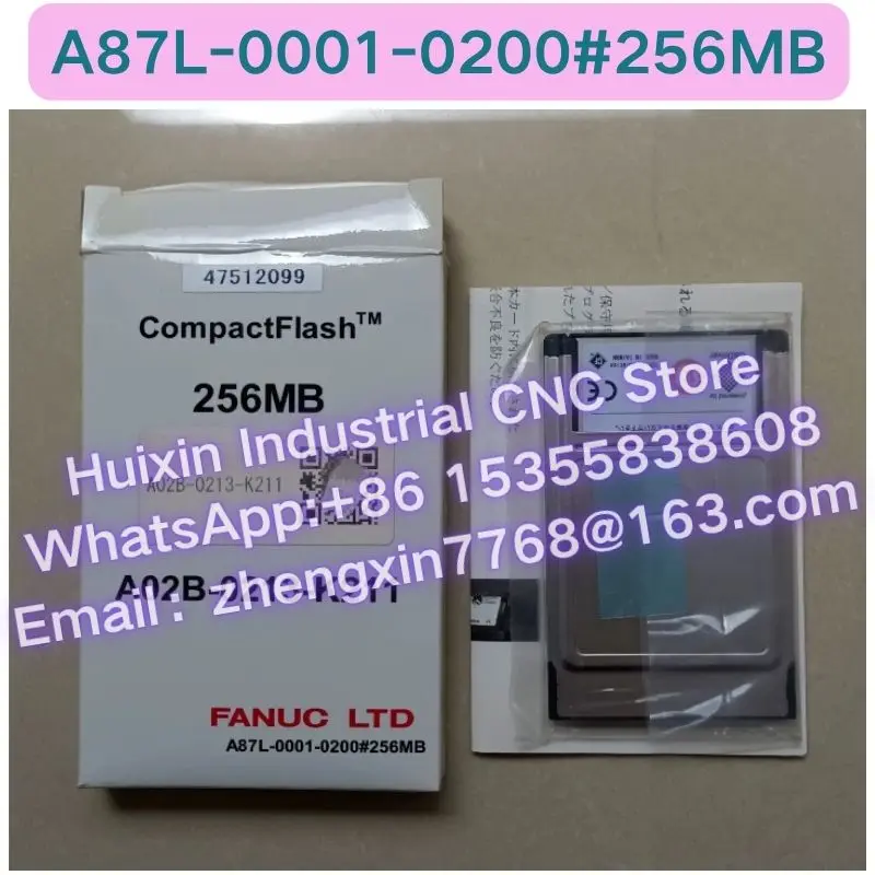 Brand New Original A87L-0001-0200#256MB A02B-0213-K211 Memory Card Fast delivery