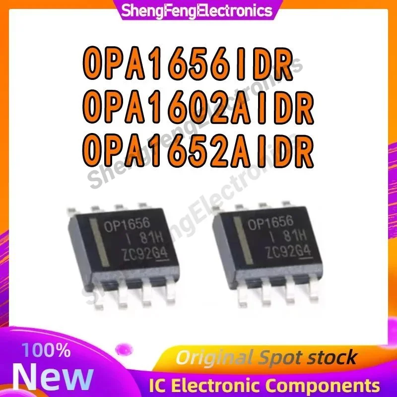 

5 шт. OPA1656IDR OP1656 OPA1652AIDR OP1652 OPA1602AIDR 01602A SOIC-8 SOP8 Совершенно новые оригинальные чипы ic
