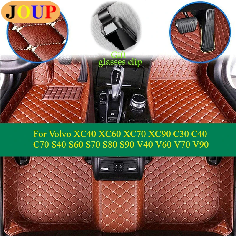 

For Volvo XC40 XC60 XC70 XC90 C30 C40 C70 S40 S60 S70 S80 S90 V40 V60 V70 V90 Car Floor Mats CustomCovers Left /Right Hand Drive