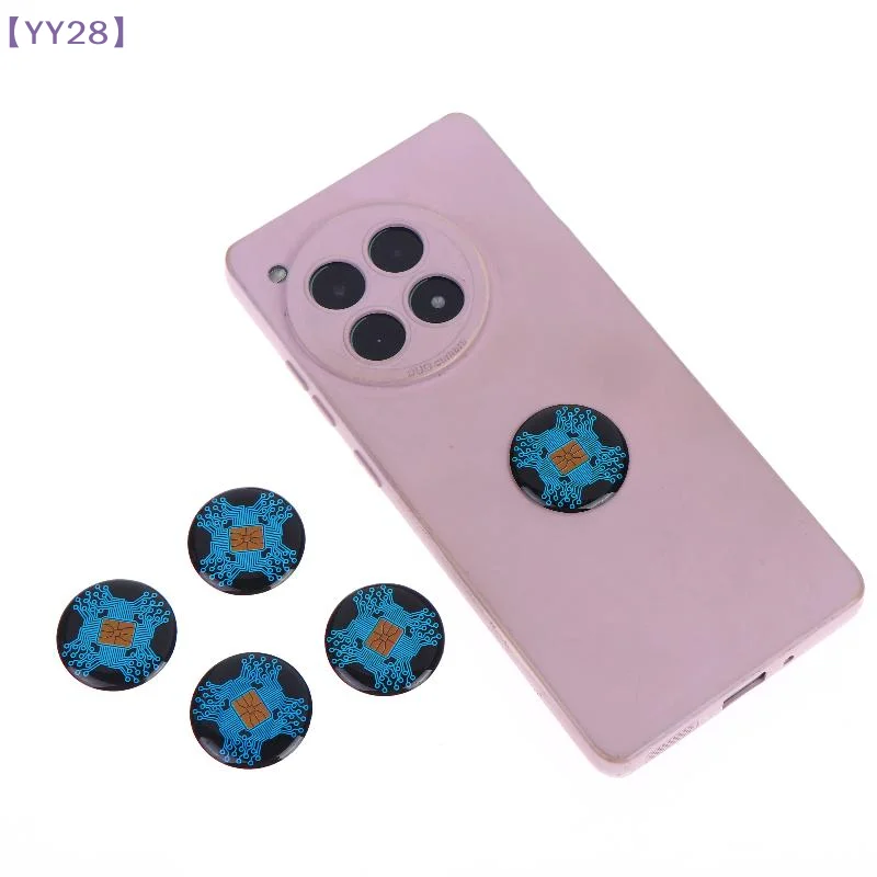 

【YY28】1/3/5Pcs Round Negative Ions Scalar Quantum Energy Shield EMF Protection 5G Blocker Anti Radiation Mobile Sticker{Y}