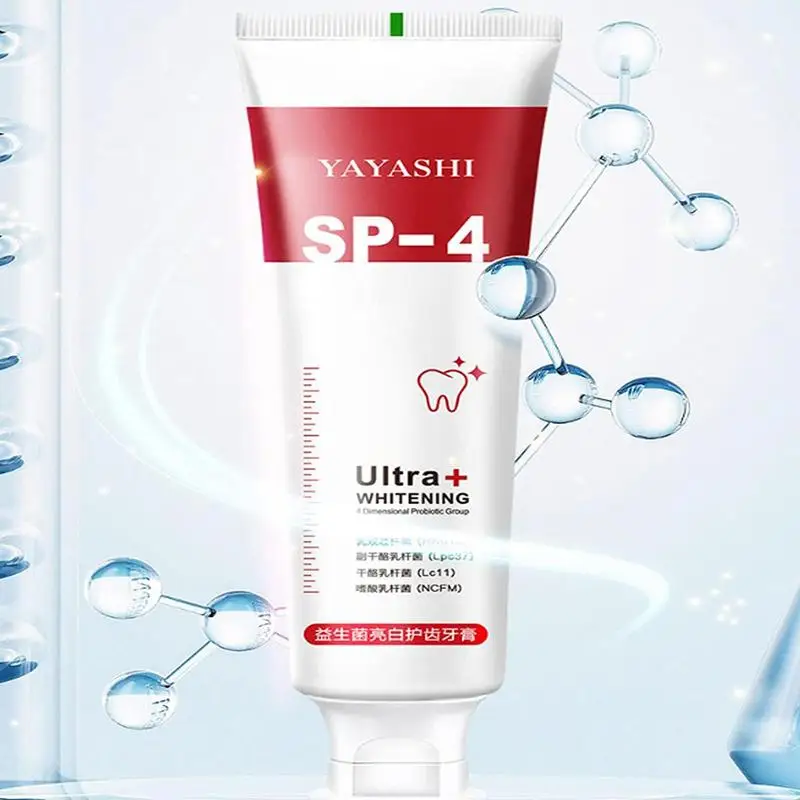 Sp-4 Probiotic Toothpaste SP-4 Whitening Toothpaste, Fresh, Breath, Toothpaste, Toothpaste, Stain Removal, Complete Tooth Care