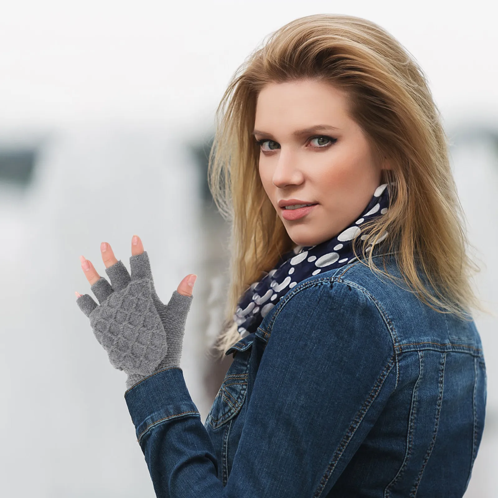 

1 пара перчаток с USB-подогревом, термоперчатки для холодной погоды, портативные теплые перчатки с дышащей хлопковой подкладкой для катания на лыжах и активного отдыха на природе