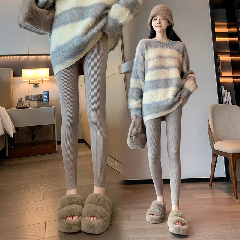 

Woman Flare Leggings High Waist Tummy Control Stretchy Slim Fit Yoga Pants Gym Sweat Absorbing Booty Lifting Tights Micro Horn