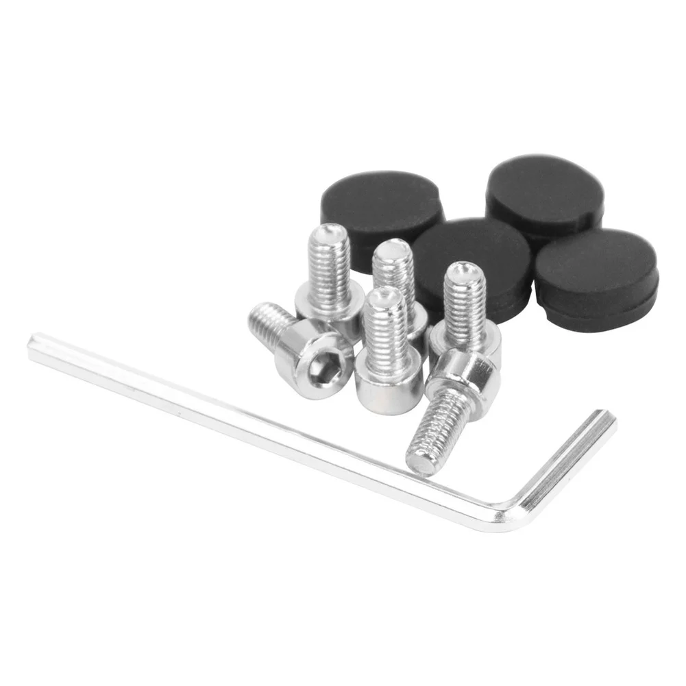 Metal Cap Screws with Rubber Dust Covers for Ninebot For max for g30 and For G30D Electric for scooters Includes Wrench for