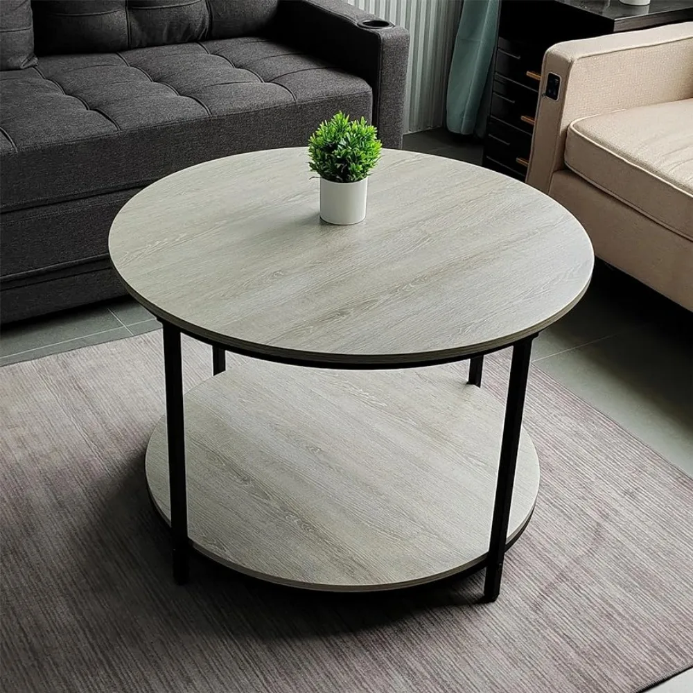 

Table Serving Coffee Tables for Living Room Table Furniture Mid Century Modern Circle Coffee Tables With Storage Open Shelf Café