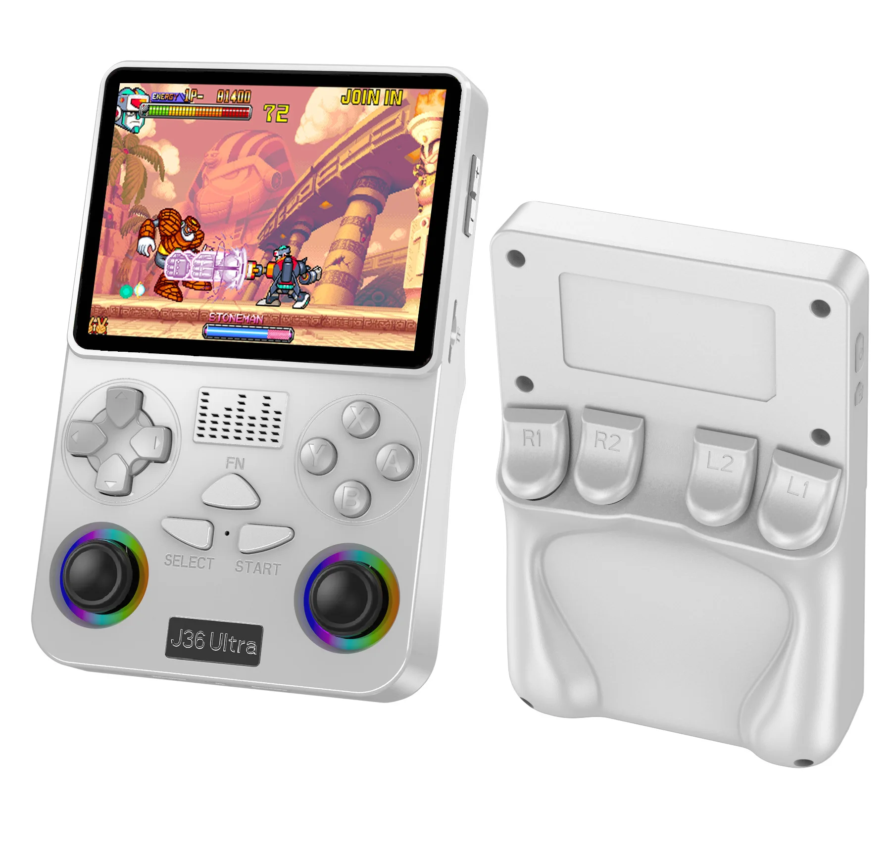 Game Console J36 Ultra Android Handheld Game Console Game Handheld with YouTube Video