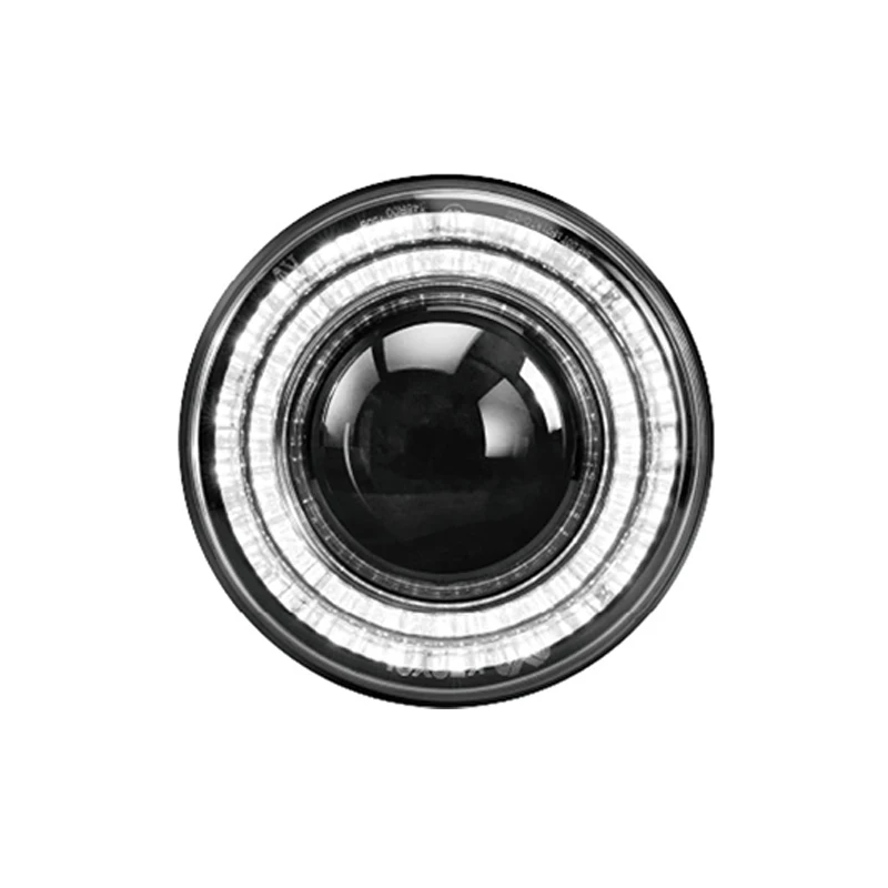 Faro LED da 5,75 pollici in alluminio per Harley Davidson IRON 883 Sistema di illuminazione per moto con luce rotonda a fascio alto