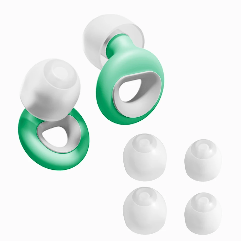 Silicone Earplugs for Swimming Sleep Cancel Noise Slow Rebound Reduction-Soundproof Reduce Disturbances -Quality Earplugs