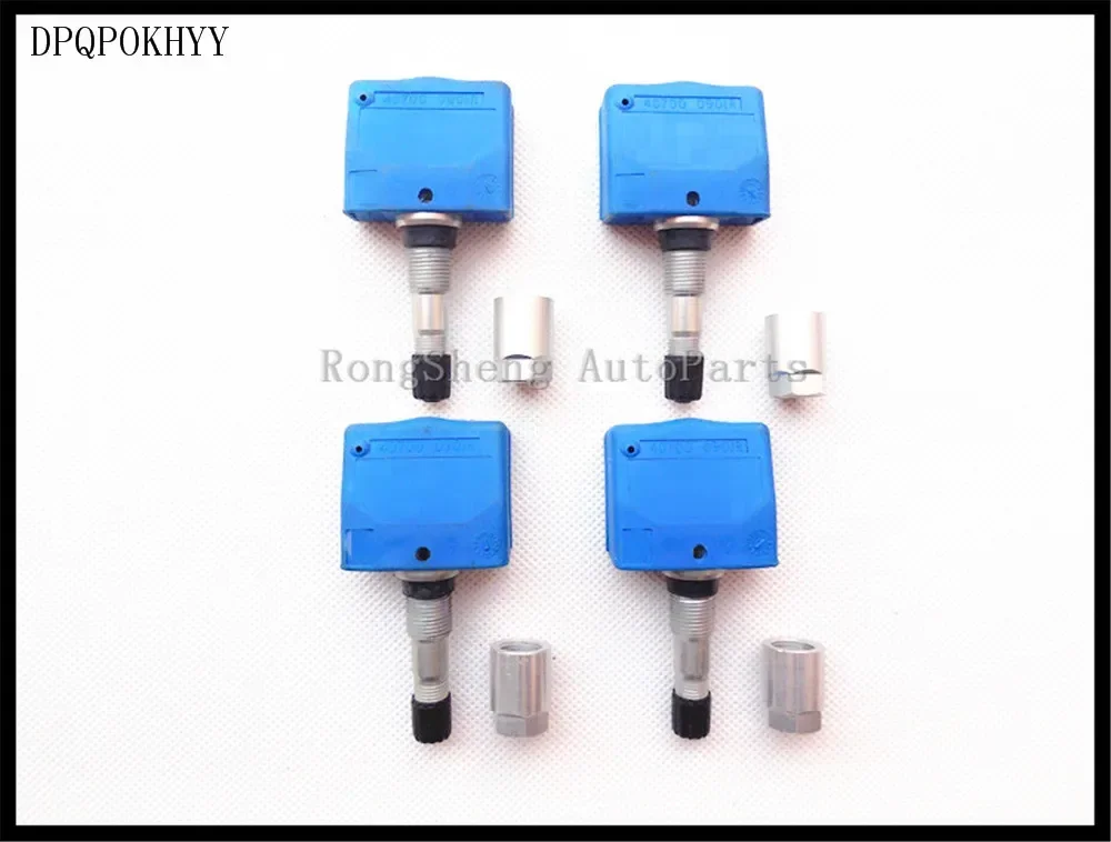 

DPQPOKHYY 4PCS Tyre Pressure Sensor 40700-0901R For Renault Laguna II Grandtour 433MHZ 407000901R