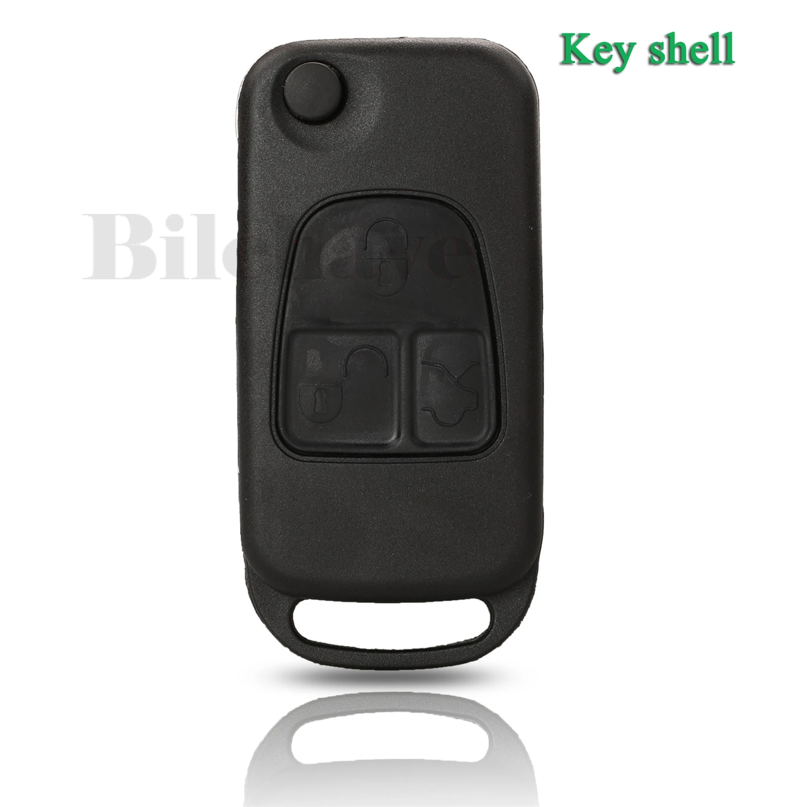 Bilchave 3 Buttons HU39 Blade For Mercedes Benz B200 A160 W124 W202 W210 Auto Remote Car Key Shell Case Fob Replacement