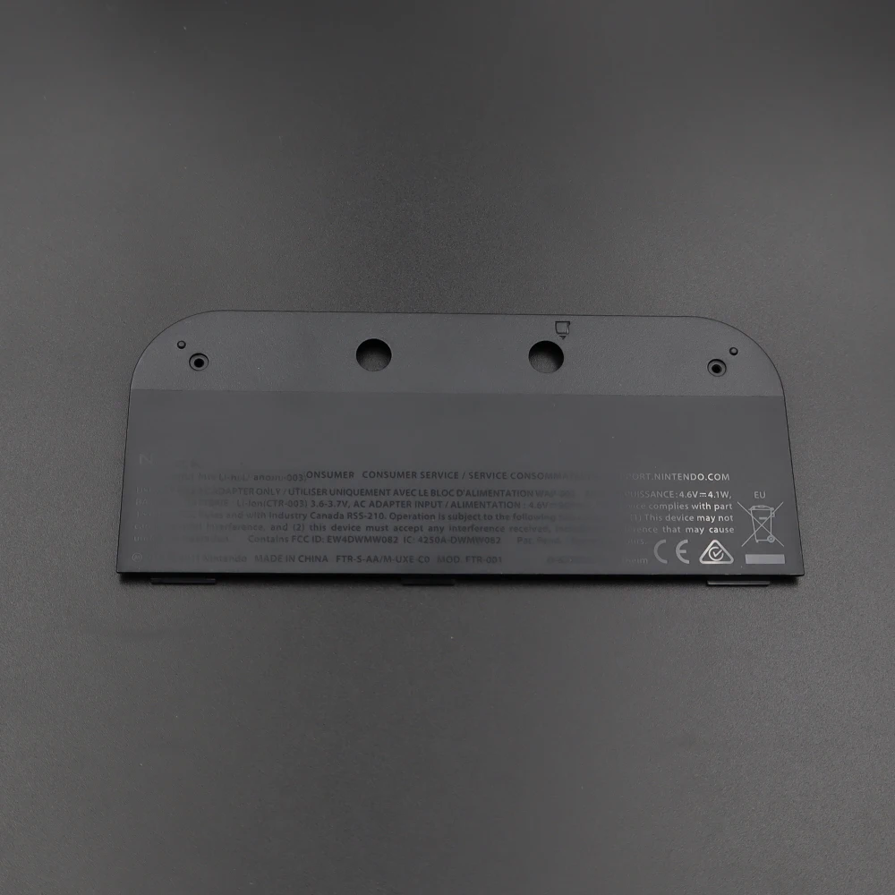Replacement Back Cover For 2DS Housing Shell Rear Cover Battery Cover For 2DS Game Console Battery Cover