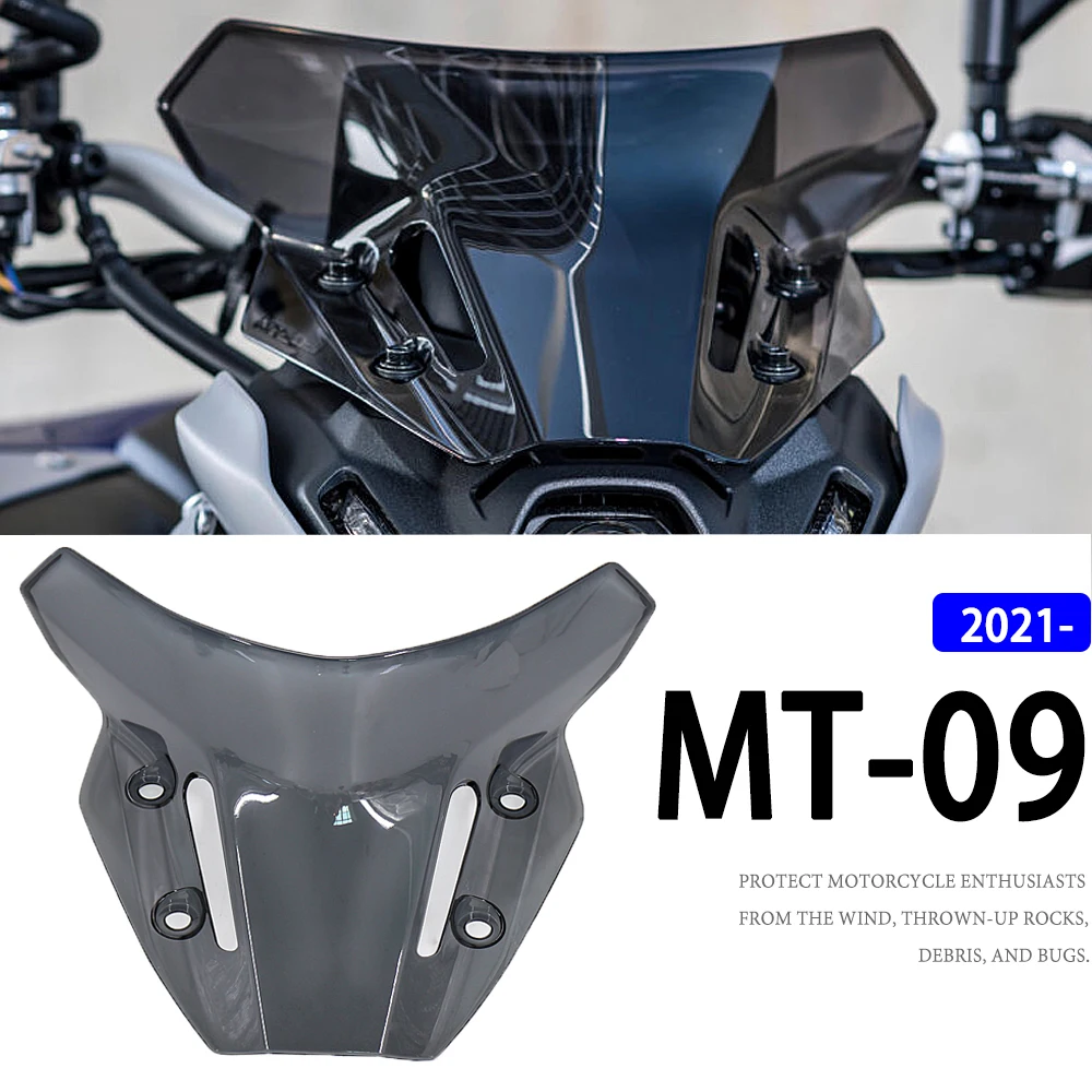 

Motorcycle Accessories Windshield Windscreen For YAMAHA MT-09 FZ-09 MT09 FZ09 fz09 mt09 2021 2022 Wind Deflectors