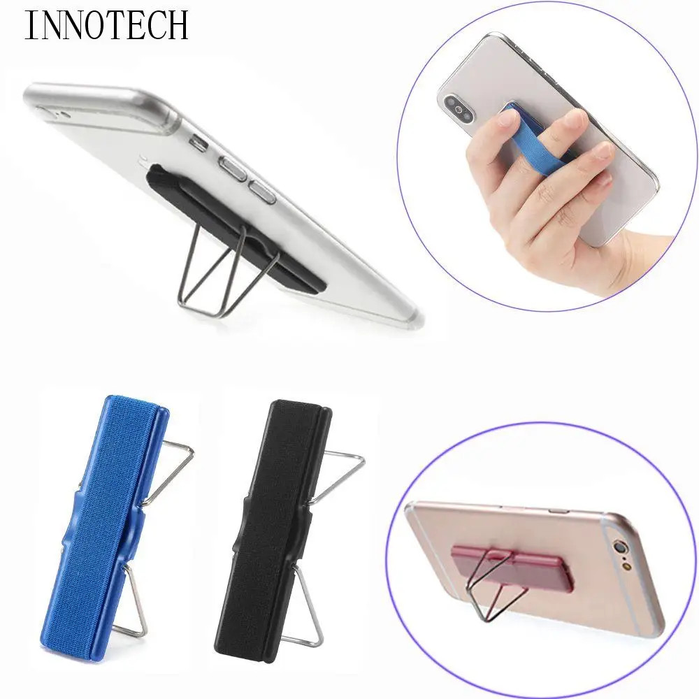 

Universal Anti-Slip Mount Elastic Bracket Strap Phone Stand Back Sticker Band Finger Grip Sling Phone Holder